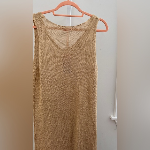 Chic Gold Yunik Size Med - Lg Casual dress brand new - Picture 2 of 7
